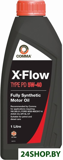 Моторное масло Comma X-Flow Type PD 5W-40 1л Моторное масло Comma X-Flow Type PD 5W-40 1л