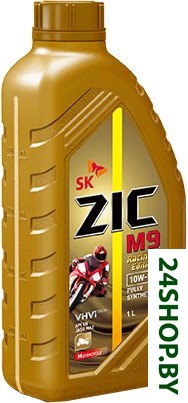 Моторное масло ZIC M9 Racing Edition API SN Jaso MA-2 10W-50 1л Моторное масло ZIC M9 Racing Edition API SN Jaso MA-2 10W-50 1л