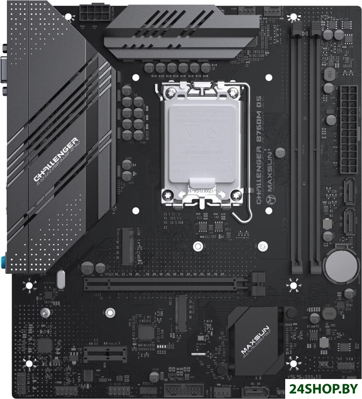 Материнская плата Maxsun Challenger B760M D5 WiFi Материнская плата Maxsun Challenger B760M D5 WiFi