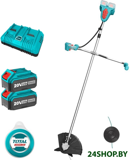 Триммер Total TSTLI202521 (с 2-мя АКБ) Триммер Total TSTLI202521 (с 2-мя АКБ)