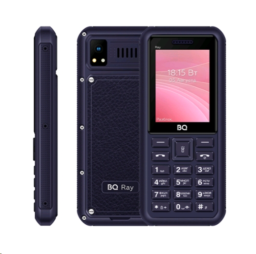 Телефон BQ-Mobile BQ-2454 Ray (темно-синий) Телефон BQ-Mobile BQ-2454 Ray (темно-синий)