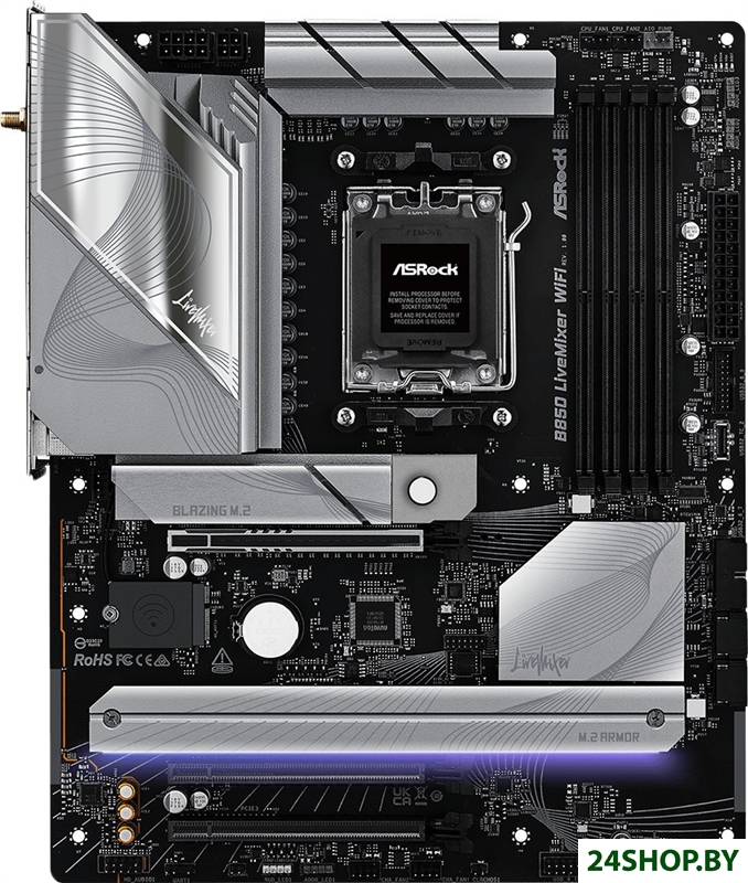 Материнская плата ASRock B850 LiveMixer WiFi Материнская плата ASRock B850 LiveMixer WiFi