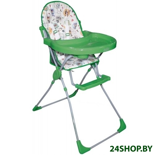 Стульчик для кормления Selby 152 Совы (зеленый) Стульчик для кормления Selby 152 Совы (зеленый)
