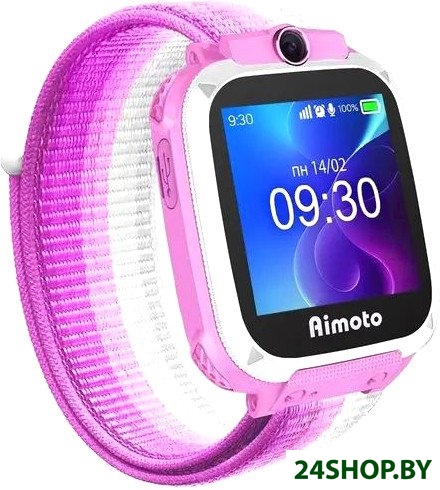 Детские умные часы Aimoto Element Colors (белый/розовый) Детские умные часы Aimoto Element Colors (белый/розовый)