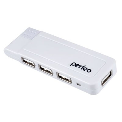 USB-хаб Perfeo PF-VI-H021 (белый) USB-хаб Perfeo PF-VI-H021 (белый)