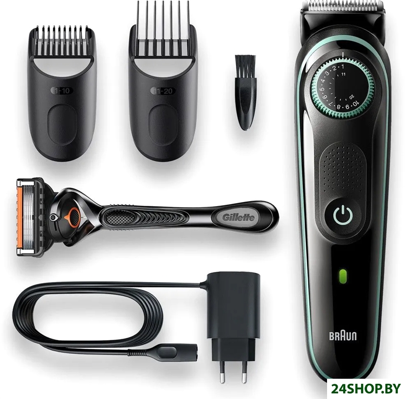 Универсальный триммер Braun BT3341 (бирюзовый/черный) Универсальный триммер Braun BT3341 (бирюзовый/черный)