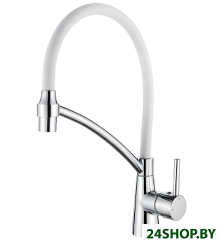 Смеситель Ledeme L4399-3 (хром/белый) Смеситель Ledeme L4399-3 (хром/белый)