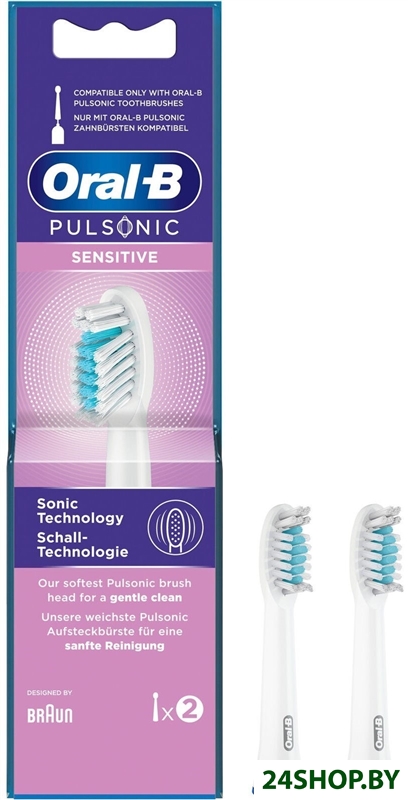 Сменная насадка Oral-B Pulsonic Sensitive SR32-2 Сменная насадка Oral-B Pulsonic Sensitive SR32-2