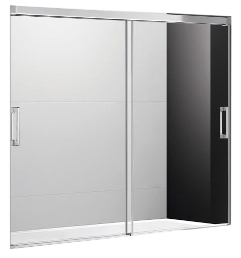 Душевая шторка Cezares Tandem-Soft-VF-2-170/145-C-Cr-IV Душевая шторка Cezares Tandem-Soft-VF-2-170/145-C-Cr-IV