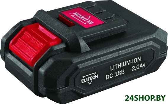 Аккумулятор ELITECH 1820.127100 (18В/2 Ач) Аккумулятор ELITECH 1820.127100 (18В/2 Ач)