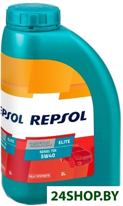 Моторное масло Repsol 50501 TDI 5W-40 1л Моторное масло Repsol 50501 TDI 5W-40 1л