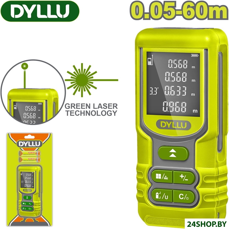 Лазерный дальномер Dyllu DTDL1526 Лазерный дальномер Dyllu DTDL1526