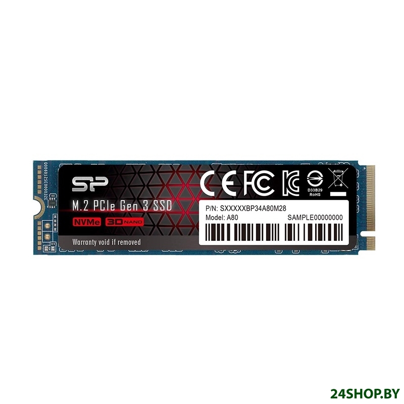 SSD Silicon Power P34A80 512GB SP512GBP34A80M28 SSD Silicon Power P34A80 512GB SP512GBP34A80M28
