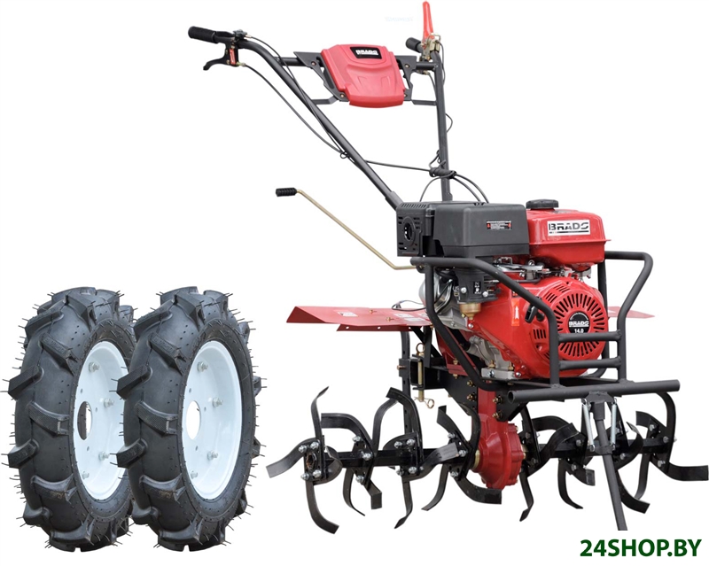 Мотокультиватор Brado GM-1400SB (колеса BRADO 4.00-10) Мотокультиватор Brado GM-1400SB (колеса BRADO 4.00-10)