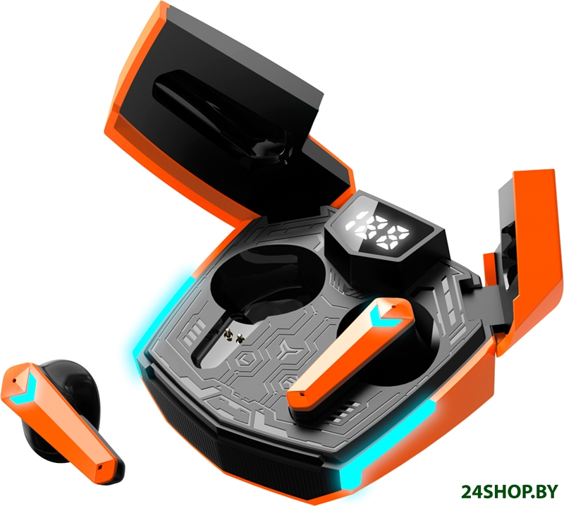 Наушники Canyon Doublebee GTWS-2 (черный/оранжевый) Наушники Canyon Doublebee GTWS-2 (черный/оранжевый)