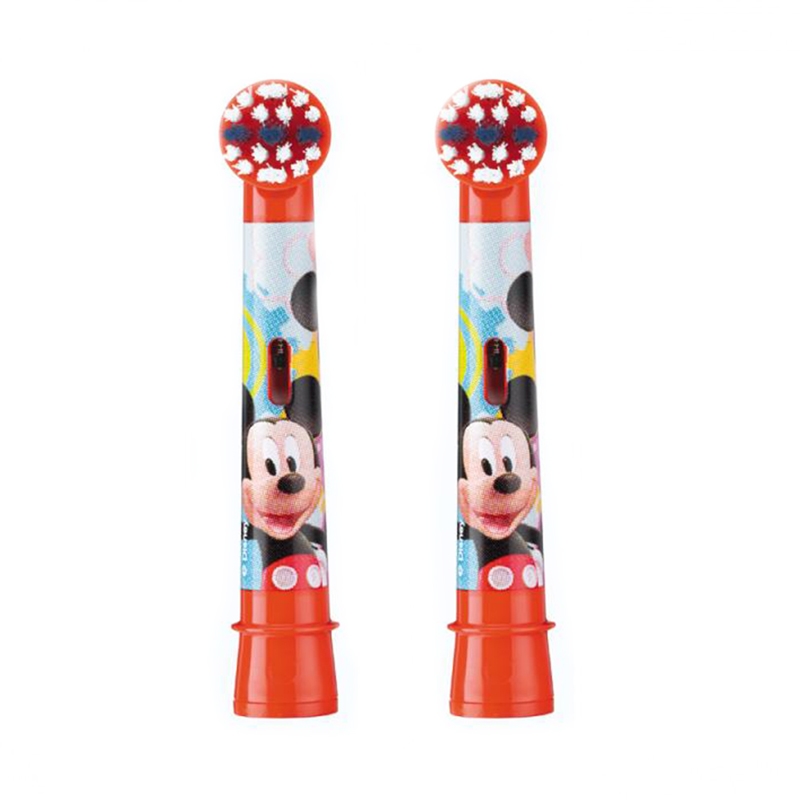Насадка для зубных щеток Oral-B Kids Stages EB10K для мальчиков (2 шт) Микки Маус Насадка для зубных щеток Oral-B Kids Stages EB10K для мальчиков (2 шт) Микки Маус