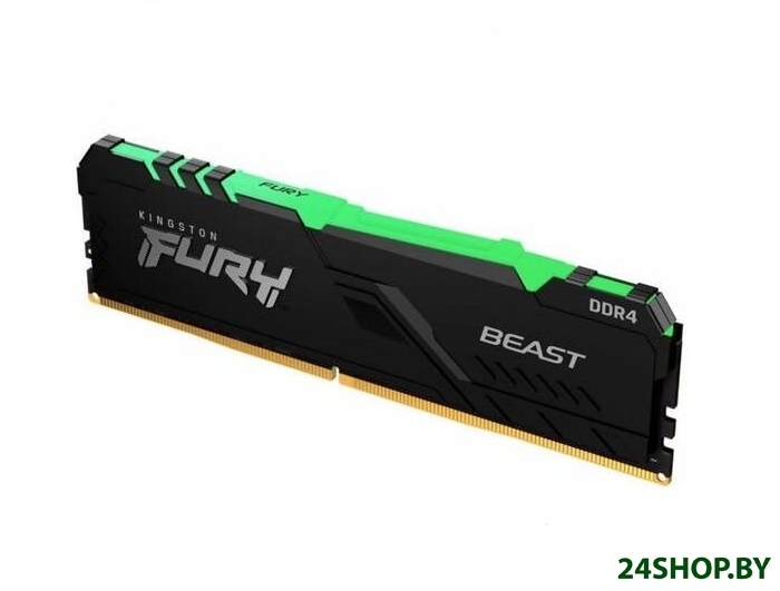 Оперативная память Kingston FURY Beast RGB 32GB DDR4 PC4-25600 KF432C16BBA/32 Оперативная память Kingston FURY Beast RGB 32GB DDR4 PC4-25600 KF432C16BBA/32