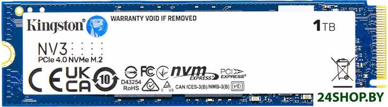 SSD Kingston NV3 1TB SNV3S/1000G SSD Kingston NV3 1TB SNV3S/1000G