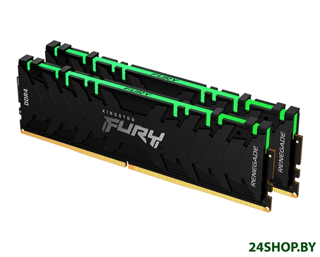Оперативная память Kingston FURY Renegade RGB 2x8GB DDR4 PC4-32000 KF440C19RBAK2/16 Оперативная память Kingston FURY Renegade RGB 2x8GB DDR4 PC4-32000 KF440C19RBAK2/16