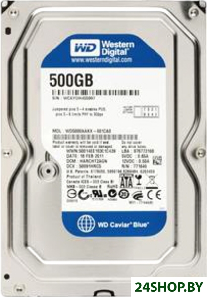 Жесткий диск Western Digital 500GB (WD5000AZLX) Blue Жесткий диск Western Digital 500GB (WD5000AZLX) Blue