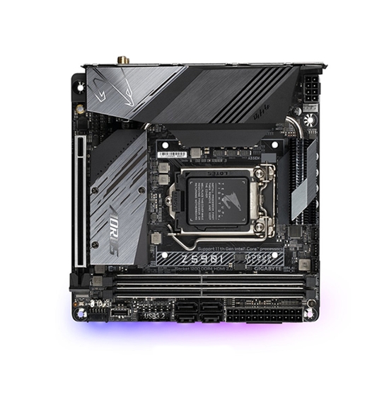 Материнская плата Gigabyte Aorus Z590I Ultra (rev. 1.0) Материнская плата Gigabyte Aorus Z590I Ultra (rev. 1.0)