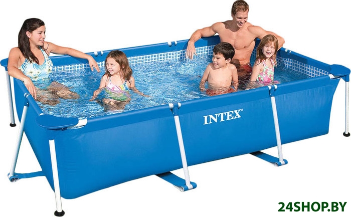 Бассейн каркасный INTEX Rectangular Frame Pool арт. 28270/58983 Бассейн каркасный INTEX Rectangular Frame Pool арт. 28270/58983