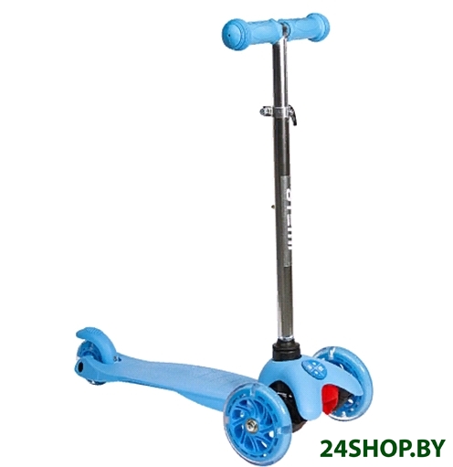 Самокат Atemi Baby Road AKC01B (синий, светящиеся колеса) Самокат Atemi Baby Road AKC01B (синий, светящиеся колеса)