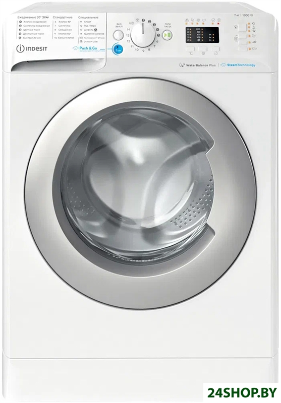 Стиральная машина Indesit BWSA 71052X WSV RU Стиральная машина Indesit BWSA 71052X WSV RU