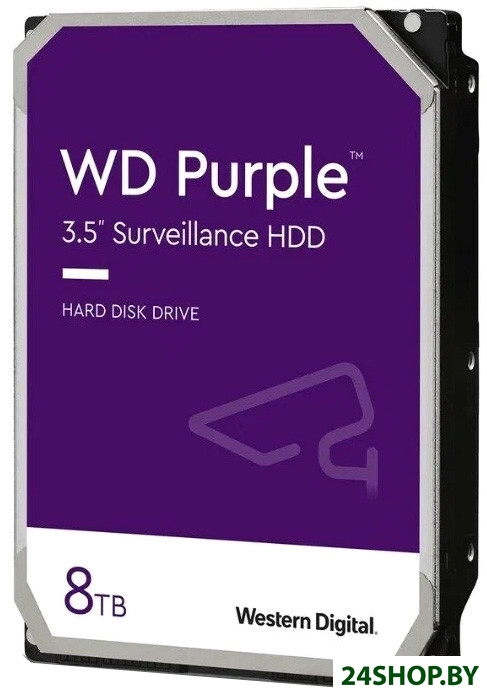 Жесткий диск WD Purple 8TB WD85PURU Жесткий диск WD Purple 8TB WD85PURU