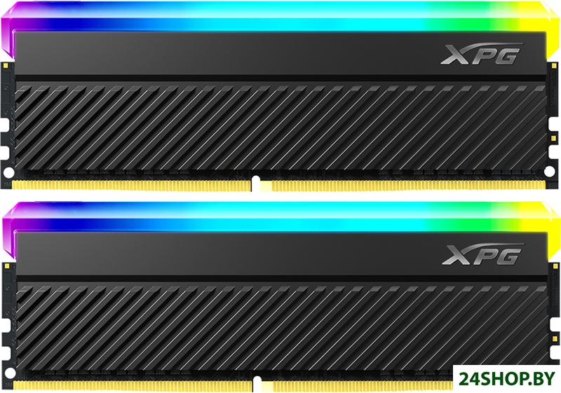 Оперативная память A-Data XPG Spectrix D45G RGB 2x32ГБ DDR4 3600МГц AX4U360032G18IDCBKD45G Оперативная память A-Data XPG Spectrix D45G RGB 2x32ГБ DDR4 3600МГц AX4U360032G18IDCBKD45G