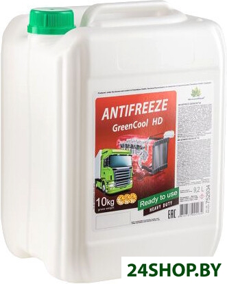 Антифриз GreenCool HD 752934 9.2 л Антифриз GreenCool HD 752934 9.2 л