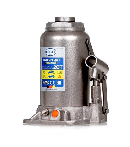 Бутылочный домкрат Alca 433300 20т. Бутылочный домкрат Alca 433300 20т.