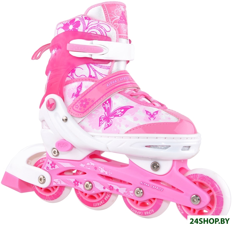 Роликовые коньки Alpha Caprice Soul (р. 35-38, розовый) Роликовые коньки Alpha Caprice Soul (р. 35-38, розовый)