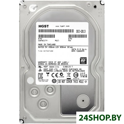 Жесткий диск Hitachi Deskstar NAS 4TB (HDN724040ALE640) Жесткий диск Hitachi Deskstar NAS 4TB (HDN724040ALE640)