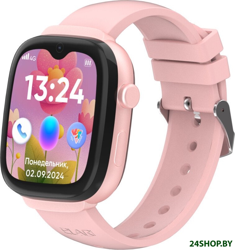 Детские умные часы Elari KidGram 4G (розовый) Детские умные часы Elari KidGram 4G (розовый)