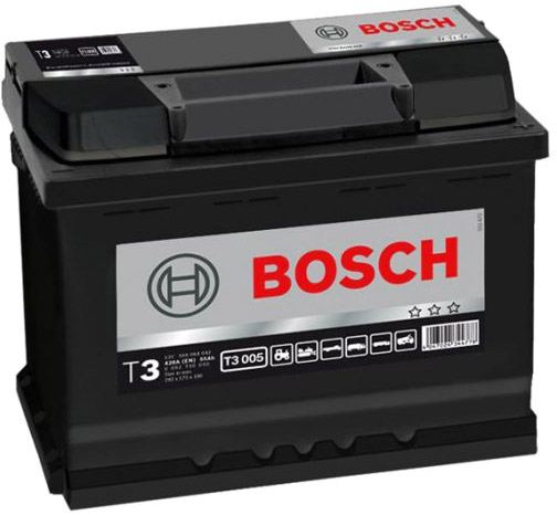 Автомобильный аккумулятор Bosch T3 005 (55 А/ч) Автомобильный аккумулятор Bosch T3 005 (55 А/ч)