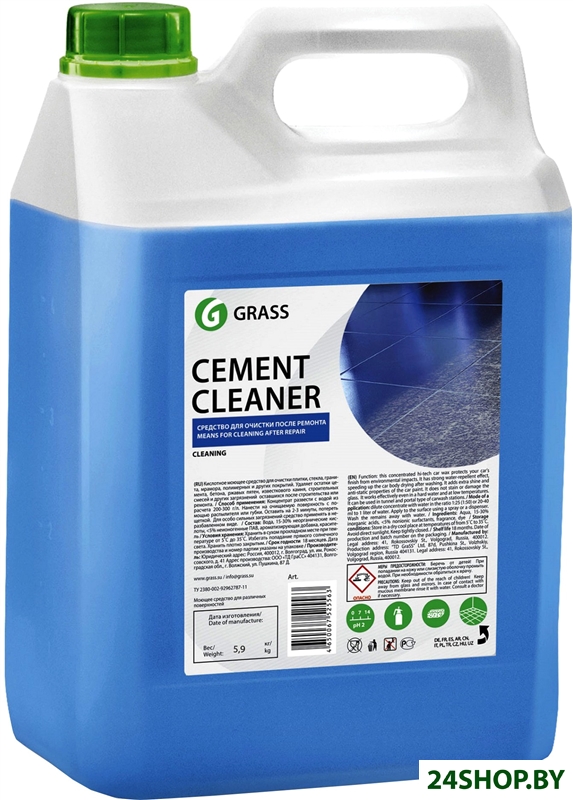 Средство после ремонта Grass Cement Cleaner 5.5 кг Средство после ремонта Grass Cement Cleaner 5.5 кг