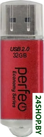 USB Flash Perfeo E01 32GB (красный) USB Flash Perfeo E01 32GB (красный)