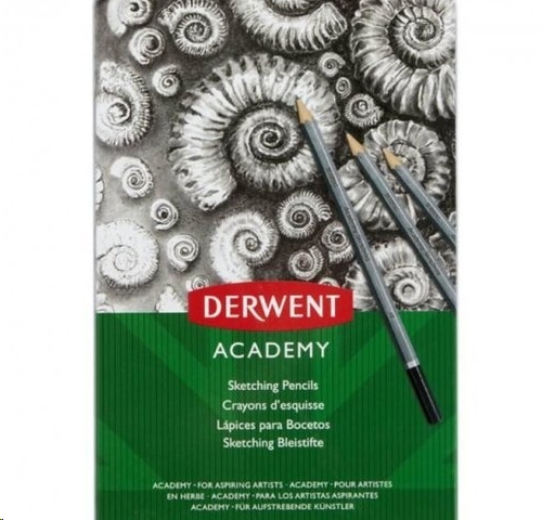 Набор чернографитных карандашей Derwent Academy Sketching 6B-5H (2301946) Набор чернографитных карандашей Derwent Academy Sketching 6B-5H (2301946)