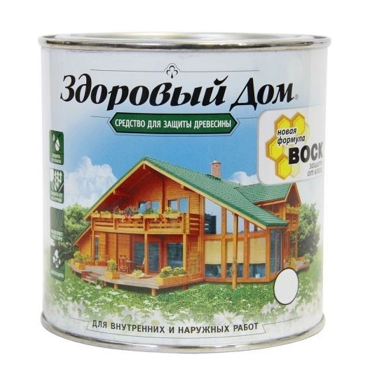 Пропитка Здоровый дом 0.8 л (бесцветный) Пропитка Здоровый дом 0.8 л (бесцветный)