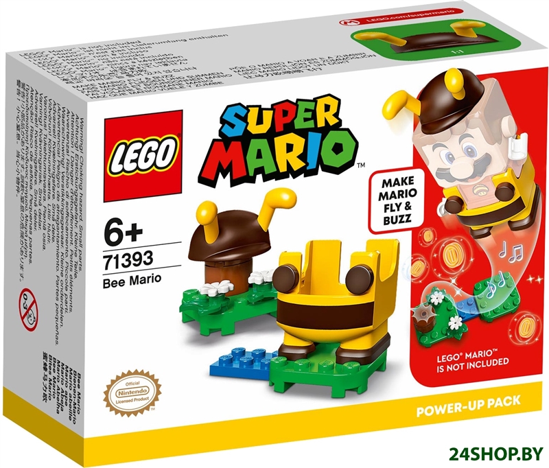 Конструктор LEGO Super Mario 71393 Марио-пчела. Набор усилений Конструктор LEGO Super Mario 71393 Марио-пчела. Набор усилений
