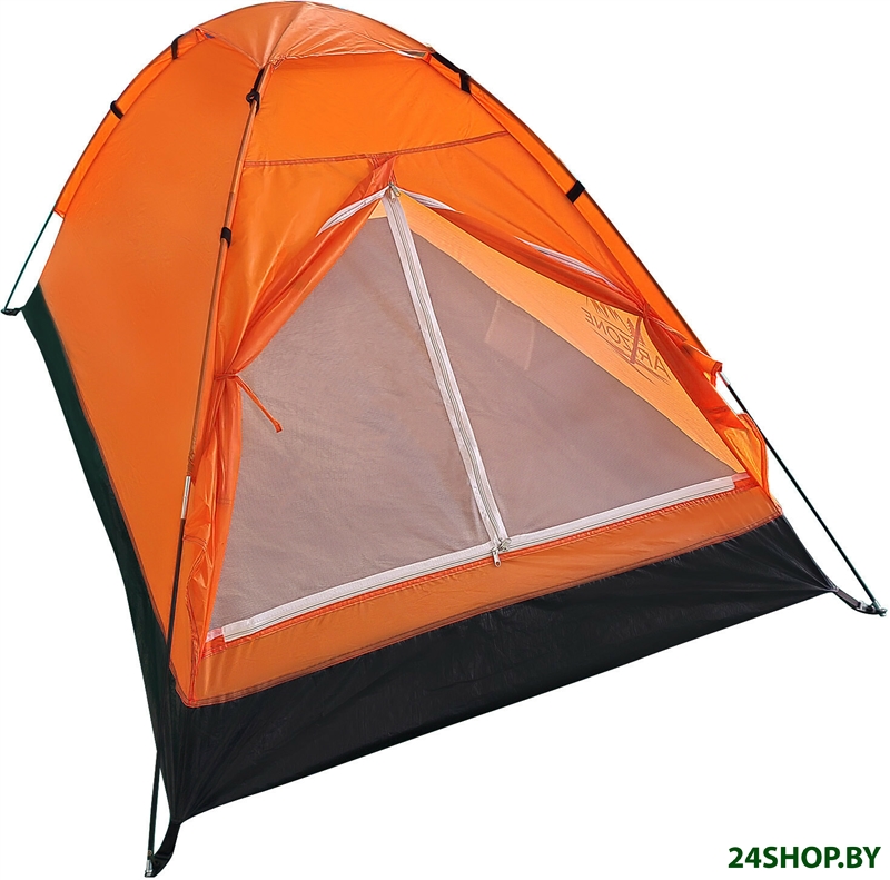 Треккинговая палатка Arizone Coyote-2 (оранжевый) Треккинговая палатка Arizone Coyote-2 (оранжевый)