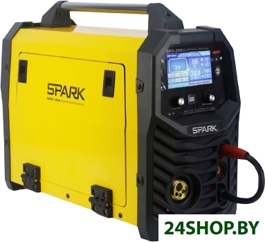 Сварочный инвертор Spark MIG-250 Dual Pulse Synergy Сварочный инвертор Spark MIG-250 Dual Pulse Synergy