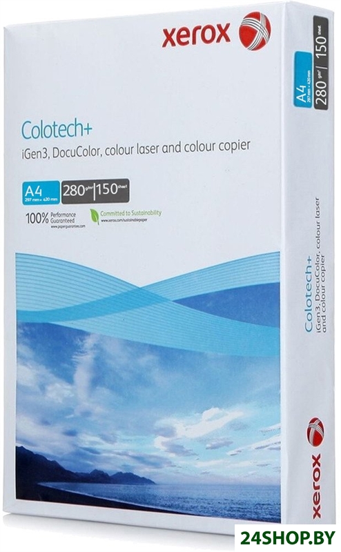 Офисная бумага Xerox Colotech Plus A4 280 г/м2 150 л 003R97097 Офисная бумага Xerox Colotech Plus A4 280 г/м2 150 л 003R97097