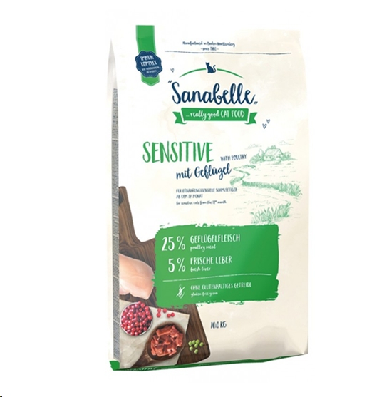 Сухой корм для кошек Bosch Sanabelle Sensitive Poultry 2 кг Сухой корм для кошек Bosch Sanabelle Sensitive Poultry 2 кг