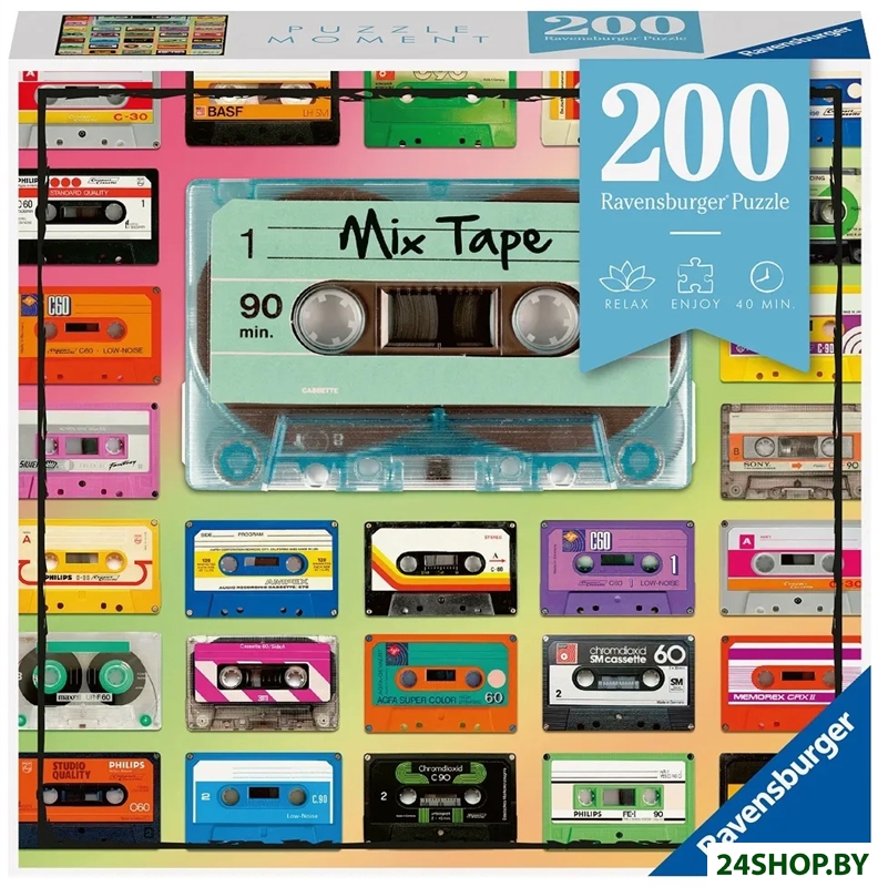 Пазл Ravensburger Микс кассет 12962 (200 эл) Пазл Ravensburger Микс кассет 12962 (200 эл)