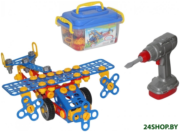 Конструктор Полесье 55217 Изобретатель - Самолет №2 Конструктор Полесье 55217 Изобретатель - Самолет №2