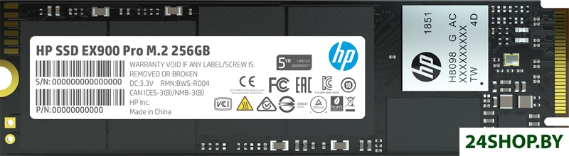 SSD HP EX900 Pro 512GB 9XL76AA SSD HP EX900 Pro 512GB 9XL76AA