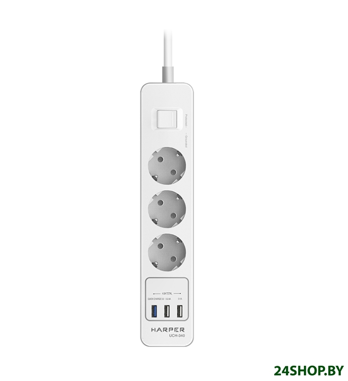 Удлинитель Harper UCH-340 Удлинитель Harper UCH-340