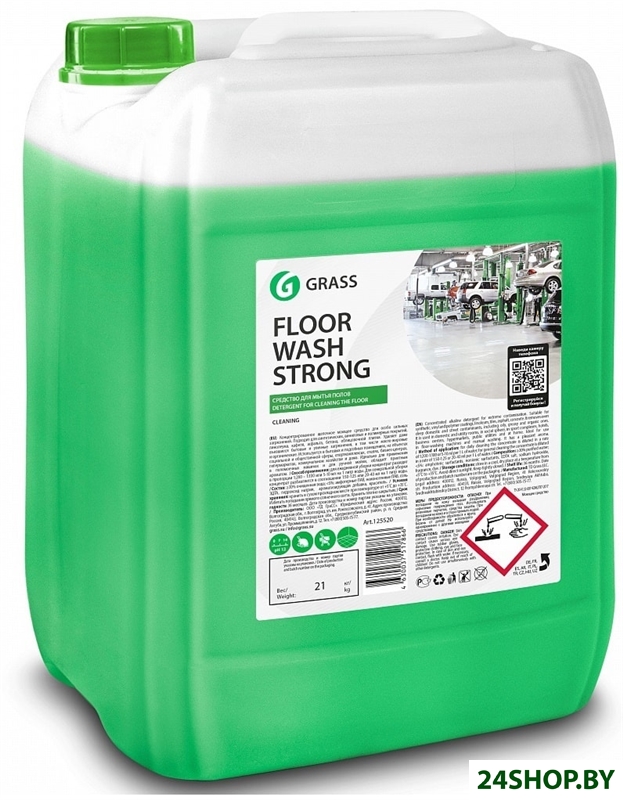 Средство для напольных покрытий Grass Floor Wash Strong 21 кг Средство для напольных покрытий Grass Floor Wash Strong 21 кг